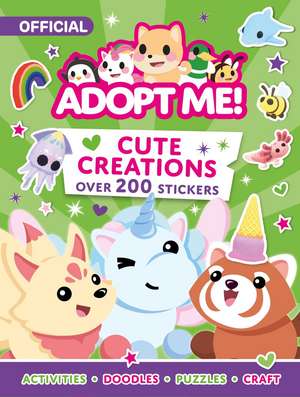 Adopt Me! Cute Creations Sticker Book de Uplift Games