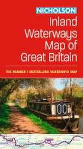 Nicholson Inland Waterways Map of Great Britain de Nicholson Waterways Guides