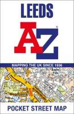 Leeds A-Z Pocket Street Map de A-Z Maps