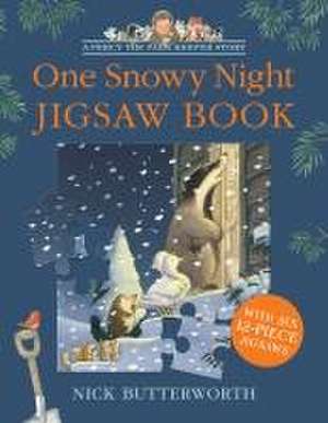 One Snowy Night Jigsaw Book de Nick Butterworth