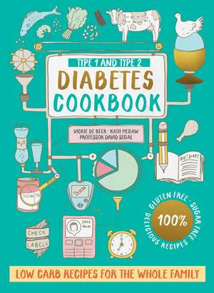 Type 1 and Type 2 Diabetes Cookbook de Kath Megaw