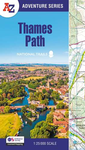 Thames Path de A-Z Maps