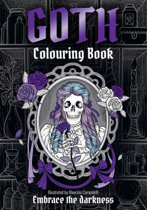 GOTH Colouring Book de Maurizio Campidelli