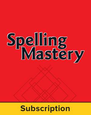 Spelling Mastery Level A Teacher Online Subscription, 1 year de N/A Mcgraw-Hill Education