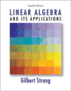 Linear Algebra and Its Applications de Strang Strang