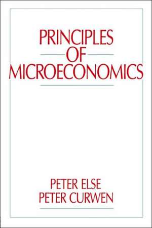 Principles of Microeconomics de Peter Curwen