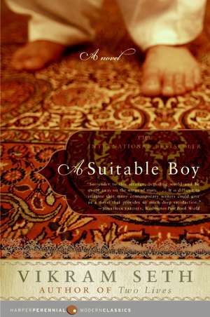 A Suitable Boy: A Novel de Vikram Seth