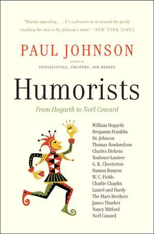 HUMORISTS PB de Paul Johnson