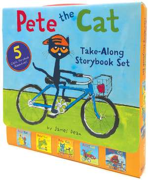 Pete the Cat Take-Along Storybook Set: 5-Book 8x8 Set de James Dean