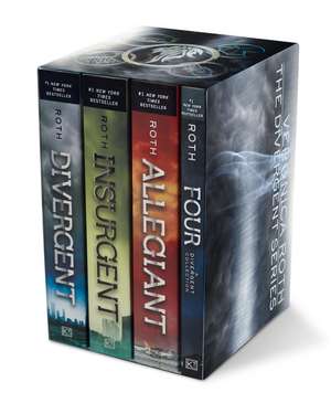 Divergent Series Four-Book Paperback Box Set: Divergent, Insurgent, Allegiant, Four de Veronica Roth