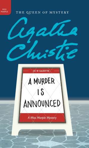 A Murder Is Announced de Agatha Christie