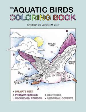 The Aquatic Birds Coloring Book: A Coloring Book de Coloring Concepts Inc.