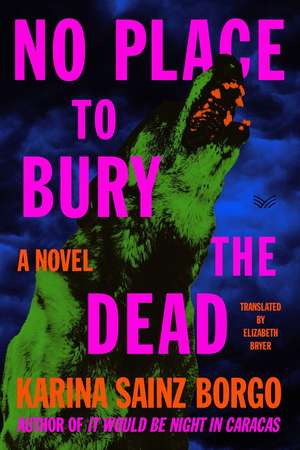 No Place to Bury the Dead de Karina Sainz Borgo