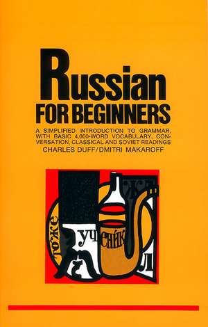 Russian For Beginners de Charles Duff