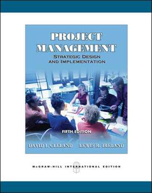 Project Management de David Cleland