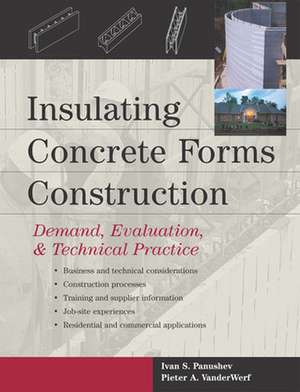 Insulating Concrete Forms Construction de Ivan Panushev