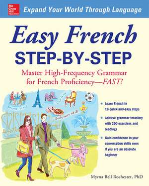 Easy French Step-by-Step de Myrna Bell Rochester