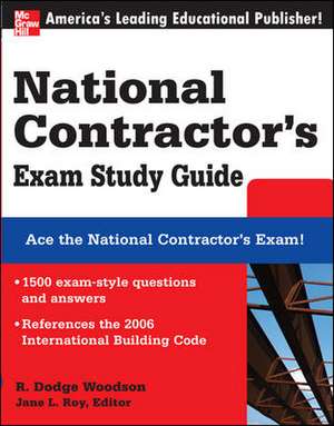 National Contractor's Exam Study Guide de R. Woodson