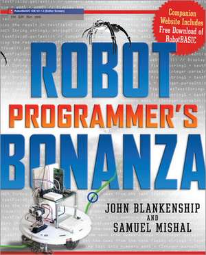 Robot Programmer's Bonanza de John Blankenship