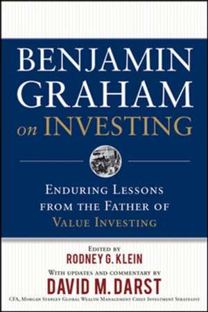 Benjamin Graham on Investing: Enduring Lessons from the Father of Value Investing de Benjamin Graham