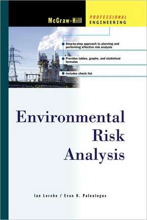 Environmental Risk Analysis de Ian Lerche