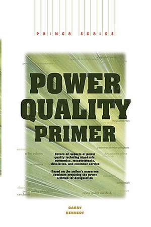 Power Quality Primer de Barry Kennedy