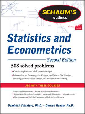 Schaum's Outline of Statistics and Econometrics, Second Edition de Dominick Salvatore