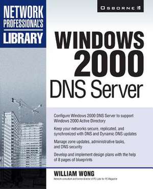 Windows 2000 DNS Server de William Wong