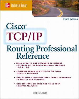 Cisco TCP/IP Routing Professional Reference de Chris Lewis