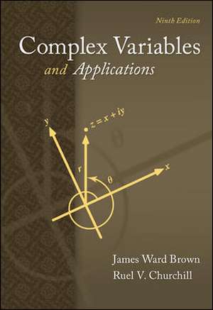 Complex Variables and Applications de James Brown