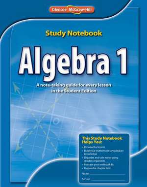 Algebra 1, Study Notebook: A History of the United States, Student Suite, 1-Year Subscription de McGraw-Hill Education