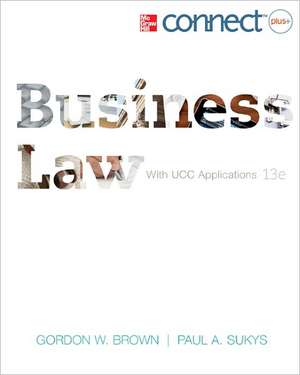 Business Law with Access Code: A total patient encounter for medisoft clinical de Gordon W. Brown