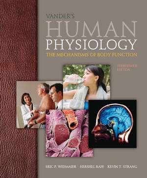 Vander's Human Physiology with Connectplus Access Card de Eric P. Widmaier