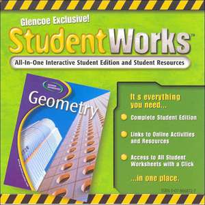 Glencoe Geometry, Studentworks CD-ROM de McGraw-Hill Education