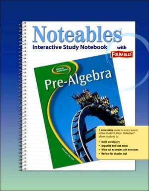 Pre-Algebra: Interactive Study Notebook with Foldables de McGraw-Hill Education