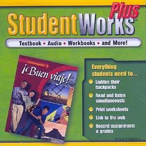 Buen Viaje! Level 1, Studentworks Plus CD-ROM de McGraw-Hill Education