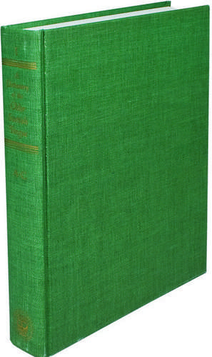 A Dictionary of the Older Scottish Tongue from the Twelfth Century to the End of the Seventeenth: Volume 1, A-C: Parts 1-7 combined de William Craigie