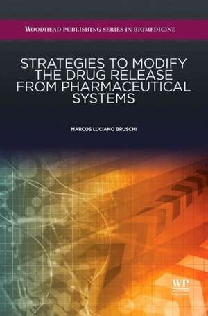 Strategies to Modify the Drug Release from Pharmaceutical Systems de Marcos Luciano Bruschi