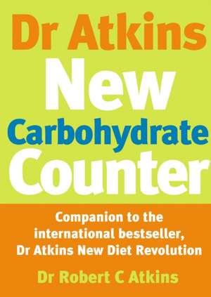 Dr Atkins New Carbohydrate Counter de Atkins