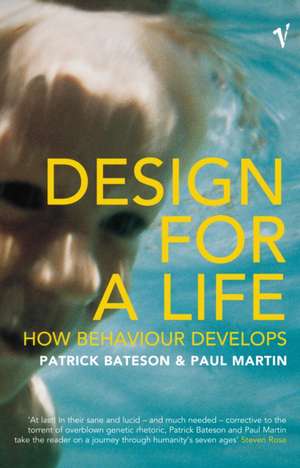 Design For A Life de Patrick Bateson