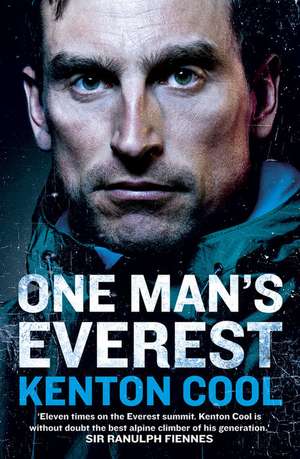 One Man's Everest de Kenton Cool