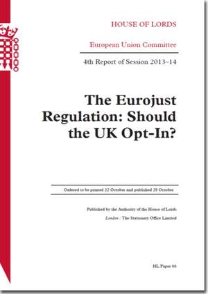 Eurojust Regulation de The Stationery Office