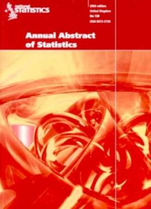 Annual Abstract of Statistics 2003 (No.139) de Nana