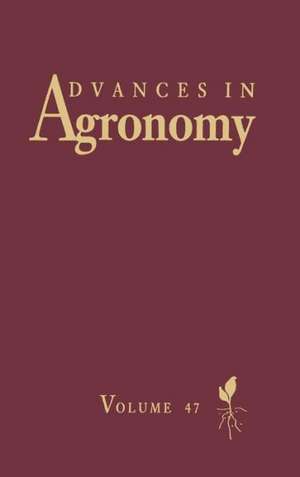 Advances in Agronomy de Donald L. Sparks