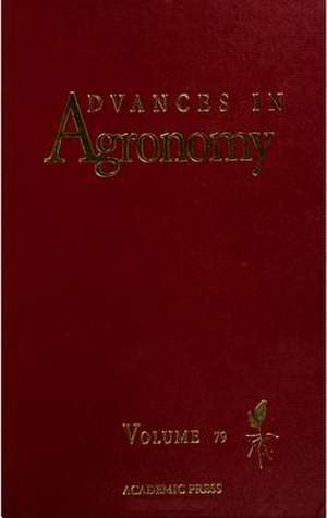 Advances in Agronomy de Donald L. Sparks