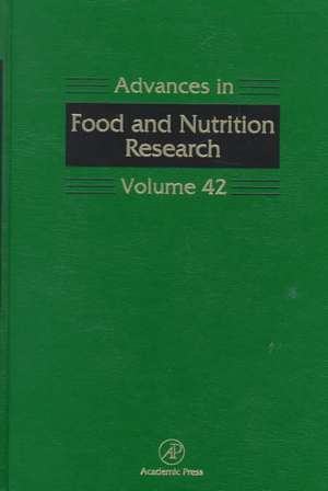 Advances in Food and Nutrition Research de Steve Taylor