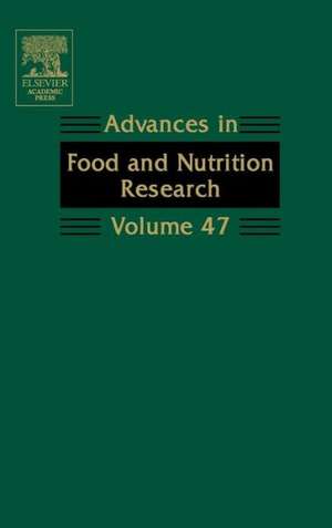 Advances in Food and Nutrition Research de Steve Taylor