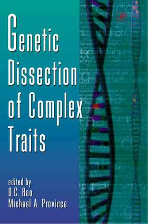 Genetic Dissection of Complex Traits de D. C. Rao