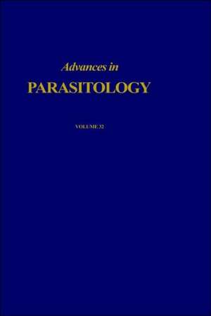 Advances in Parasitology de John R. Baker