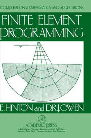 Finite Element Programming de Leanne Hinton